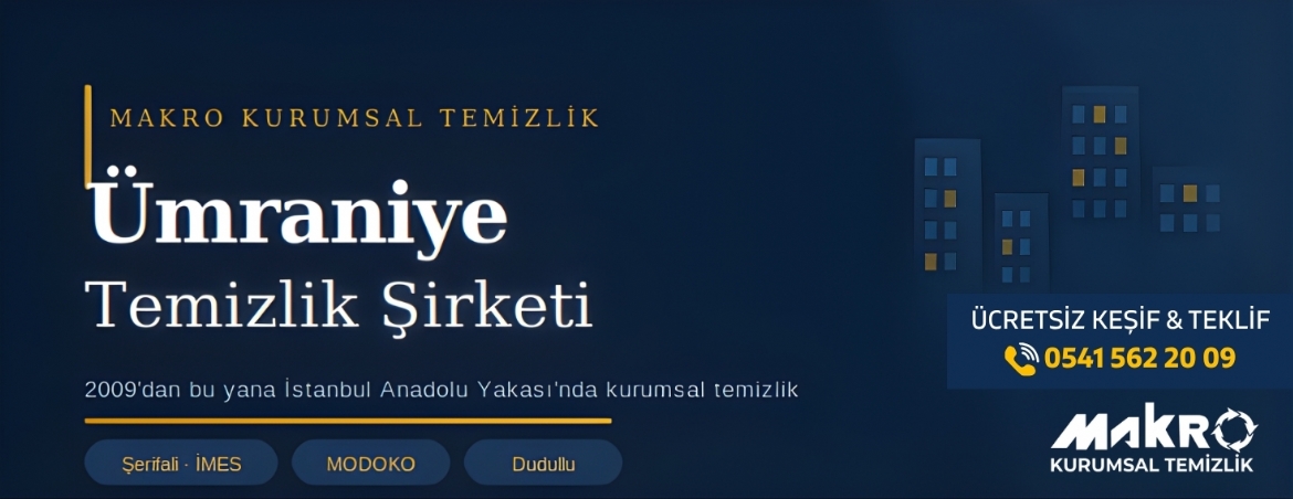 Ümraniye Temizlik Şirketi