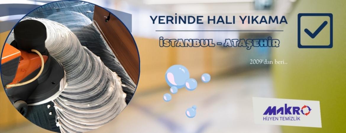 Yerinde Halı Yıkama Ataşehir
