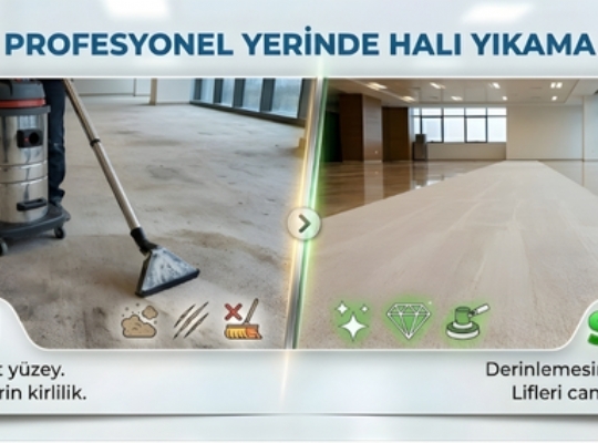 Yerinde Halı Yıkama İstanbul